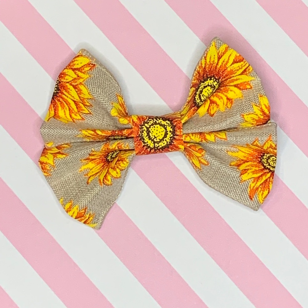 Sunflower Bow-Sunflower Hairbow